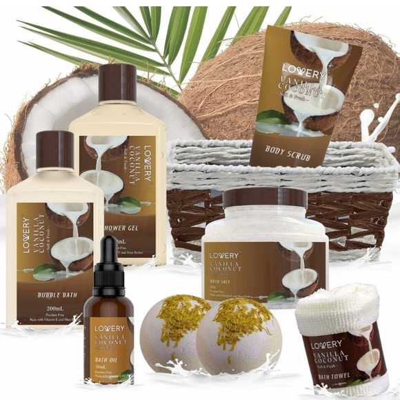 Bath and Body Gift Basket For Woman - Picture 1 of 7